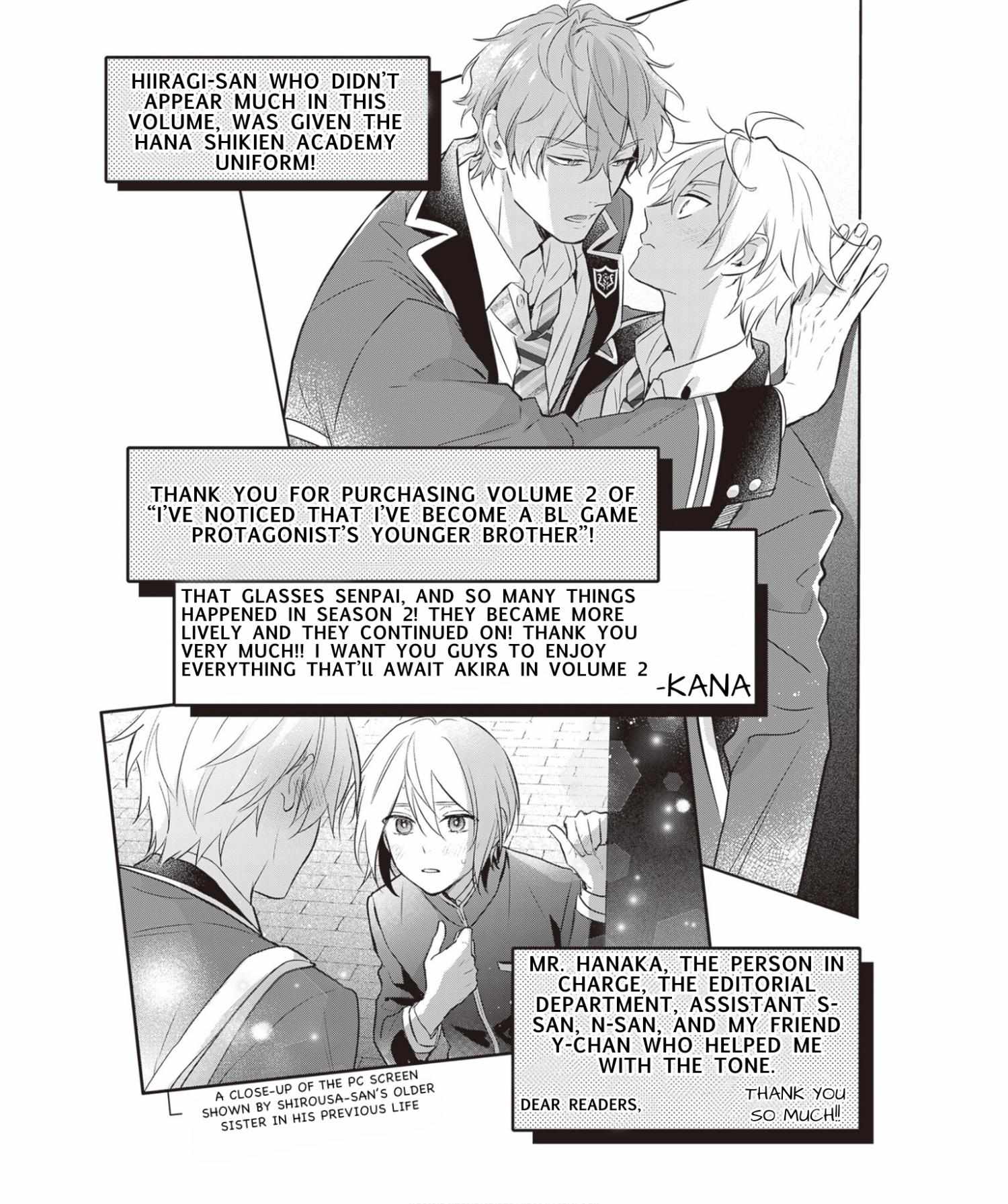 I Realized I Am The Younger Brother Of The Protagonist In A Bl Game - Chapter 13