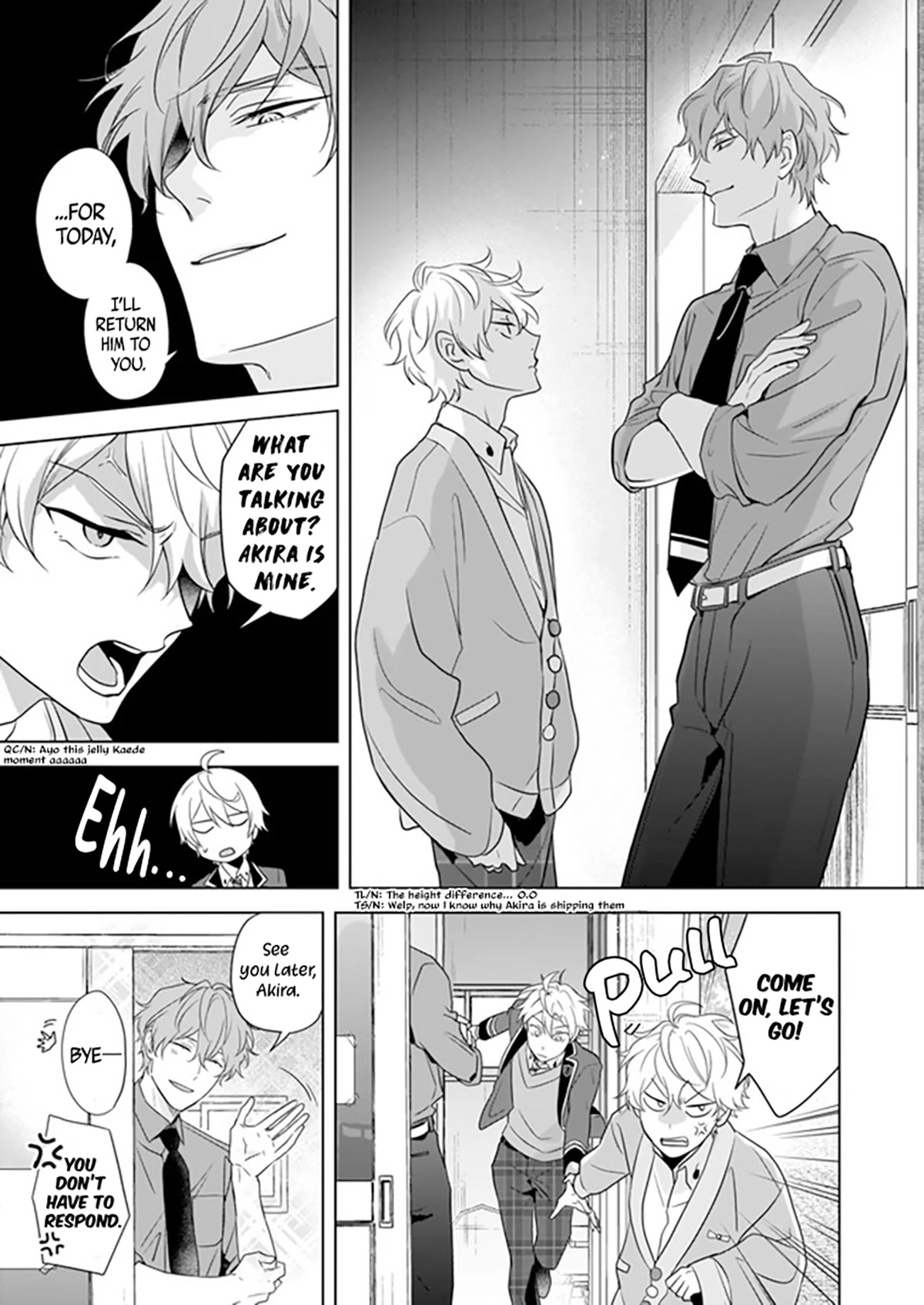 I Realized I Am The Younger Brother Of The Protagonist In A Bl Game - Chapter 6