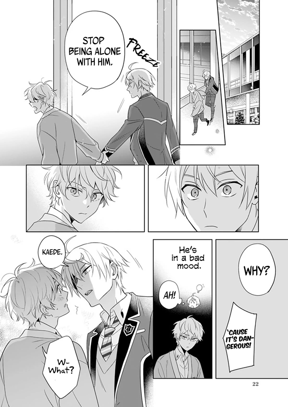 I Realized I Am The Younger Brother Of The Protagonist In A Bl Game - Chapter 6