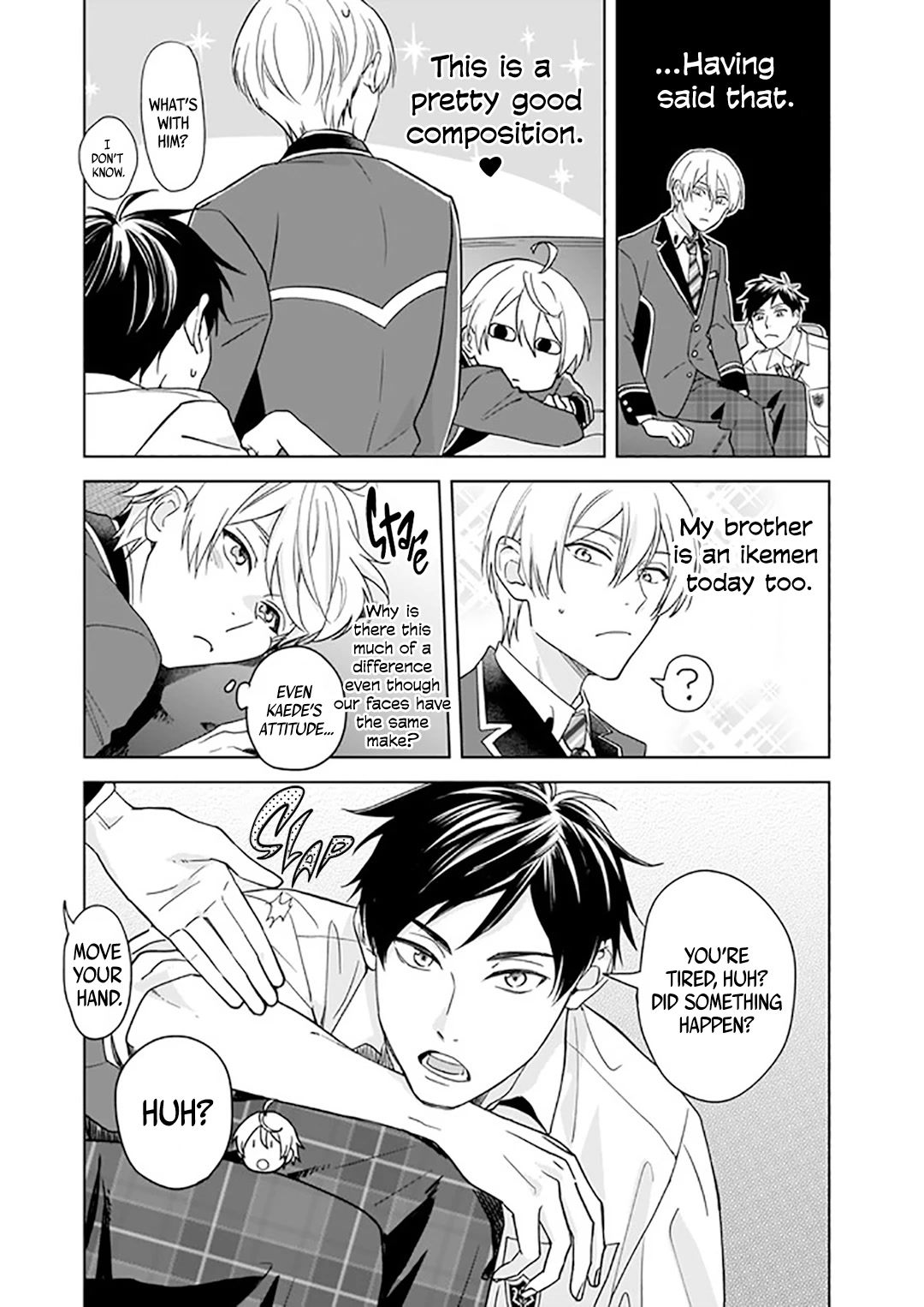 I Realized I Am The Younger Brother Of The Protagonist In A Bl Game - Chapter 4