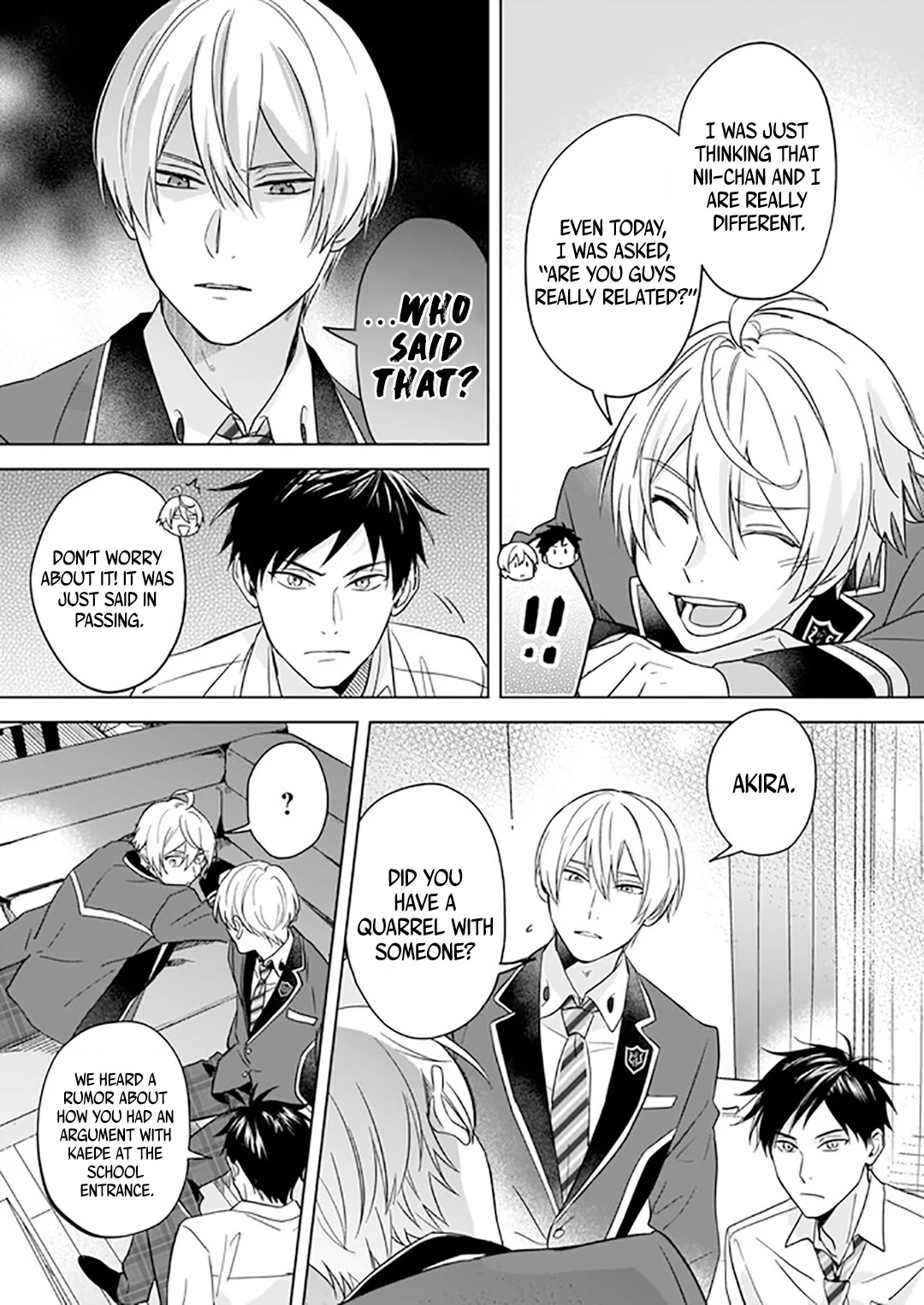 I Realized I Am The Younger Brother Of The Protagonist In A Bl Game - Chapter 4