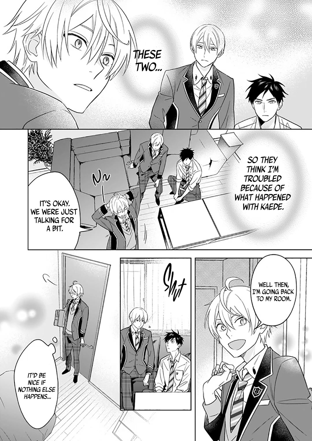 I Realized I Am The Younger Brother Of The Protagonist In A Bl Game - Chapter 4