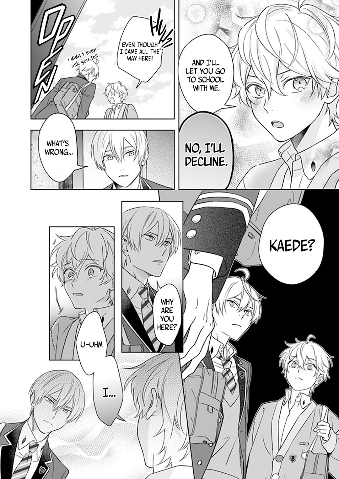 I Realized I Am The Younger Brother Of The Protagonist In A Bl Game - Chapter 4