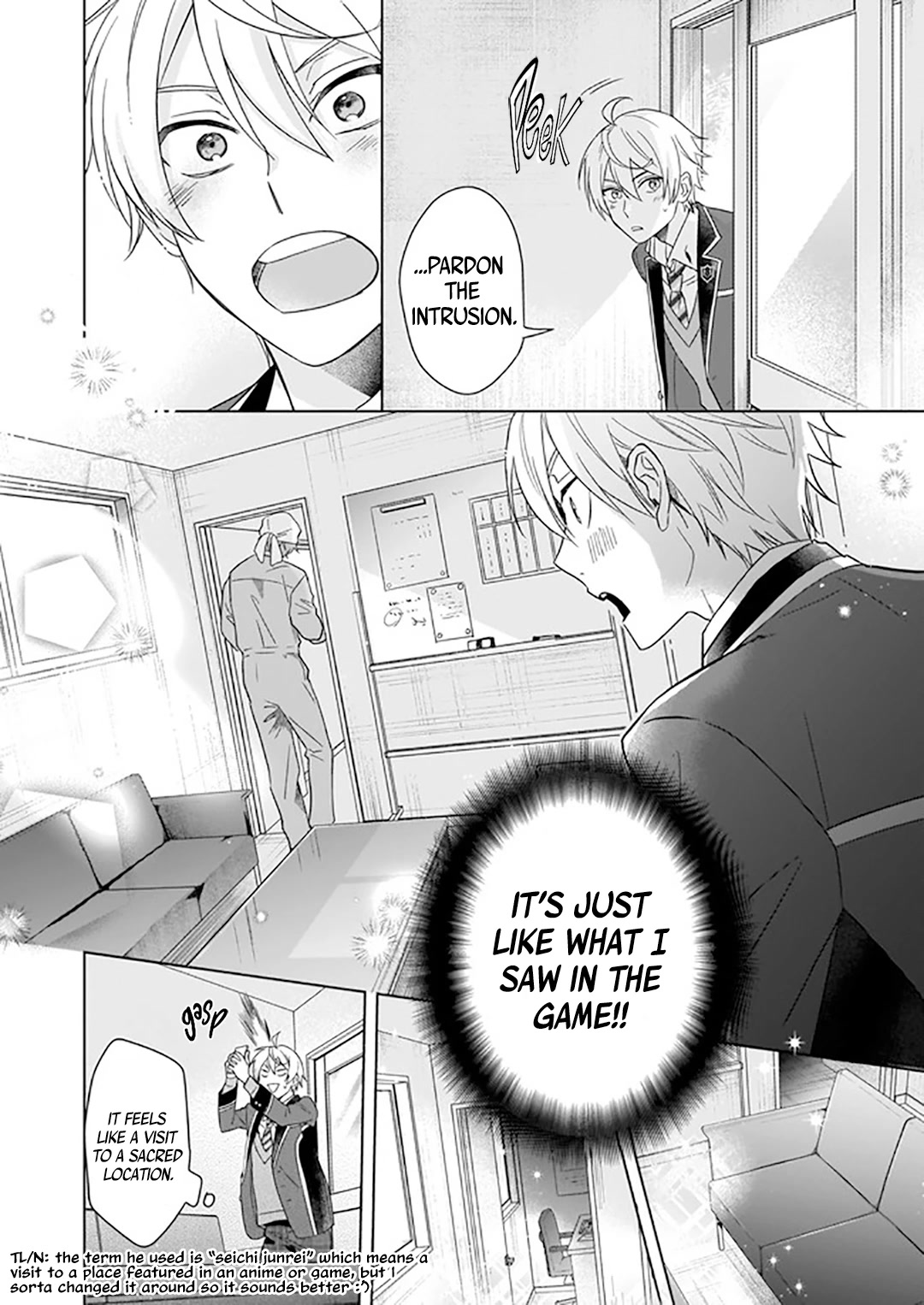 I Realized I Am The Younger Brother Of The Protagonist In A Bl Game - Chapter 4