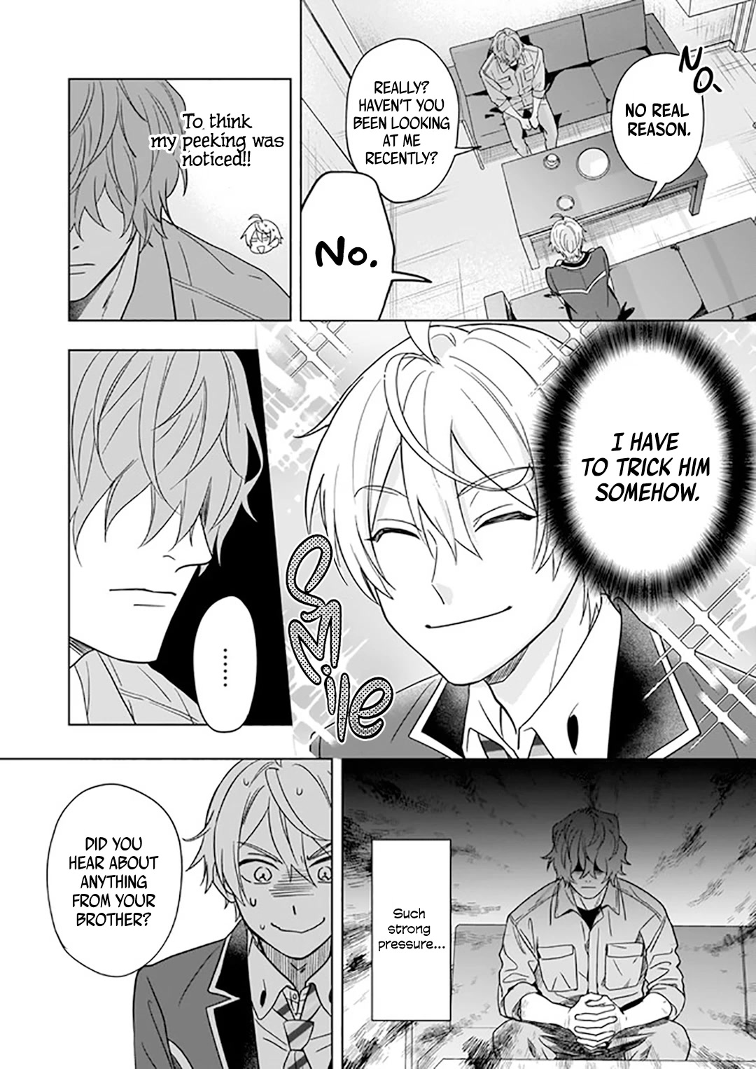 I Realized I Am The Younger Brother Of The Protagonist In A Bl Game - Chapter 4