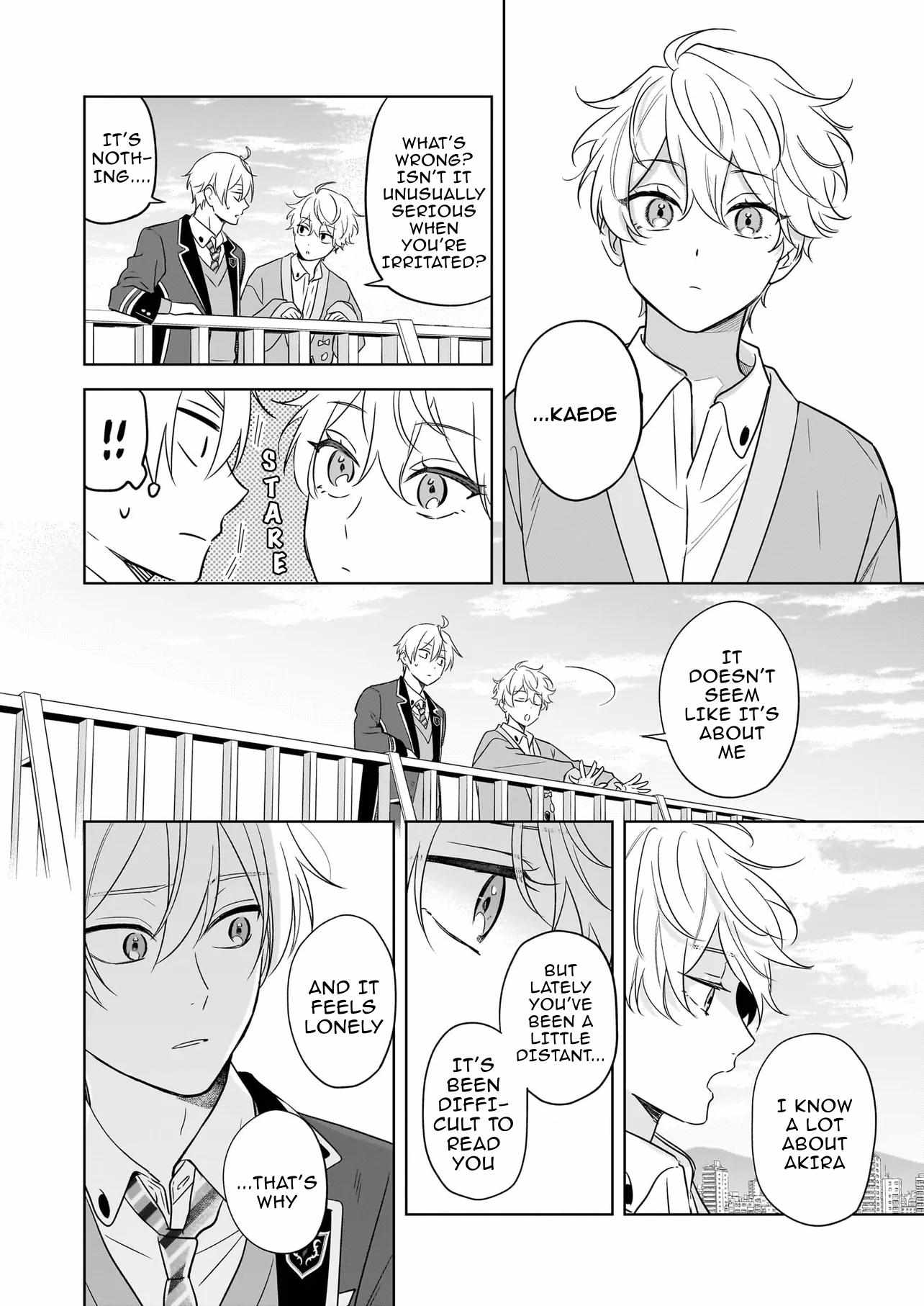 I Realized I Am The Younger Brother Of The Protagonist In A Bl Game - Chapter 22