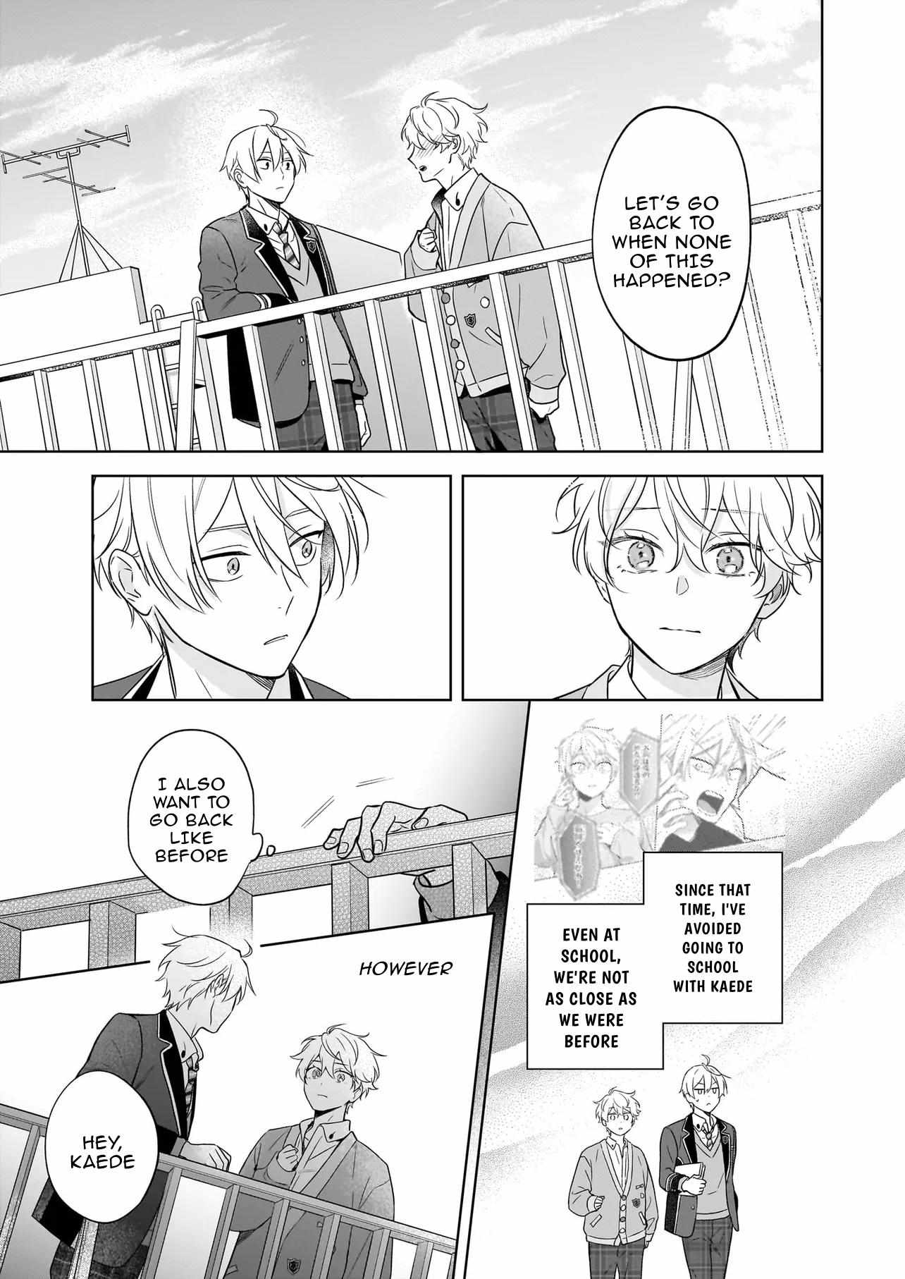 I Realized I Am The Younger Brother Of The Protagonist In A Bl Game - Chapter 22