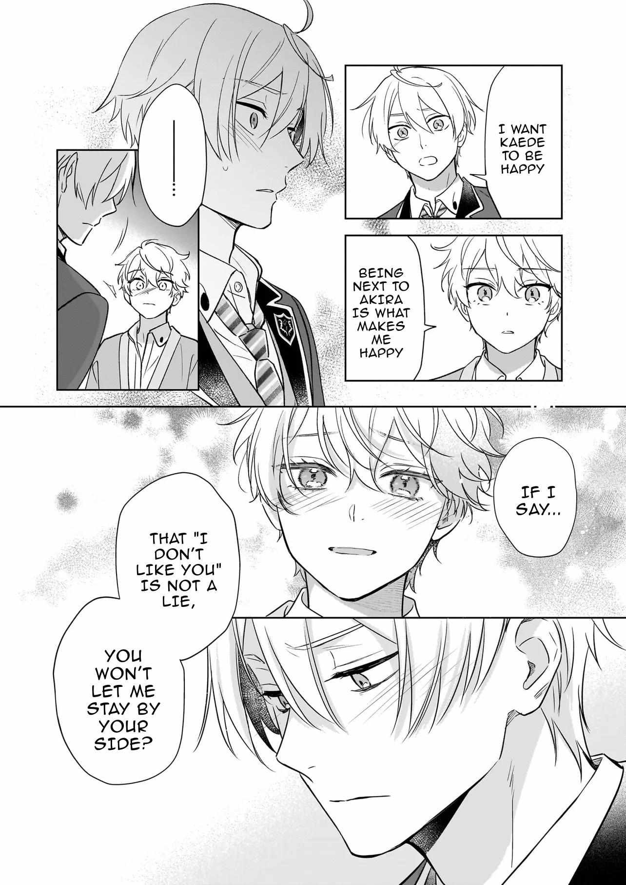 I Realized I Am The Younger Brother Of The Protagonist In A Bl Game - Chapter 22