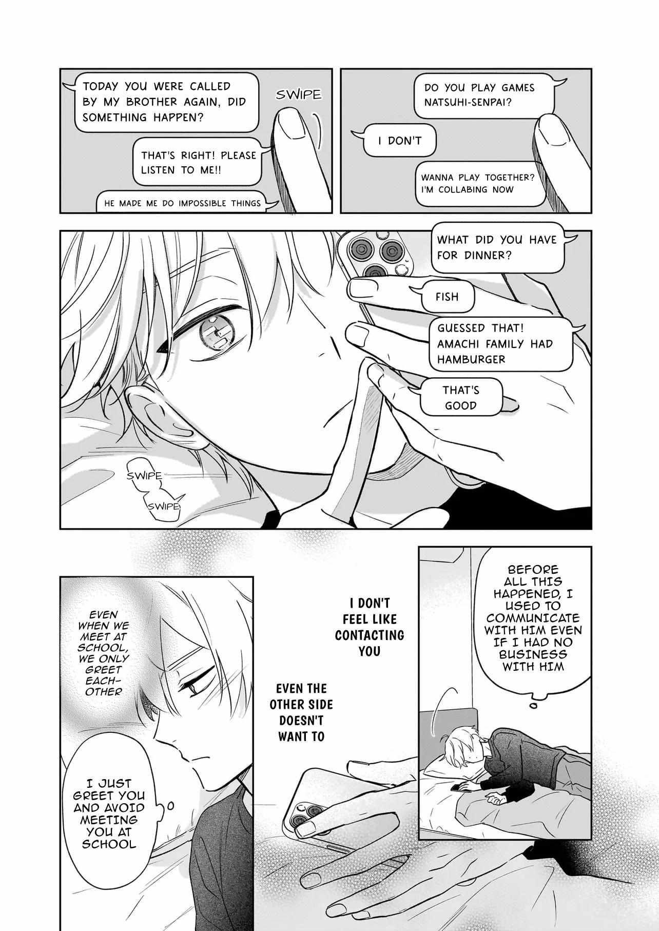 I Realized I Am The Younger Brother Of The Protagonist In A Bl Game - Chapter 22