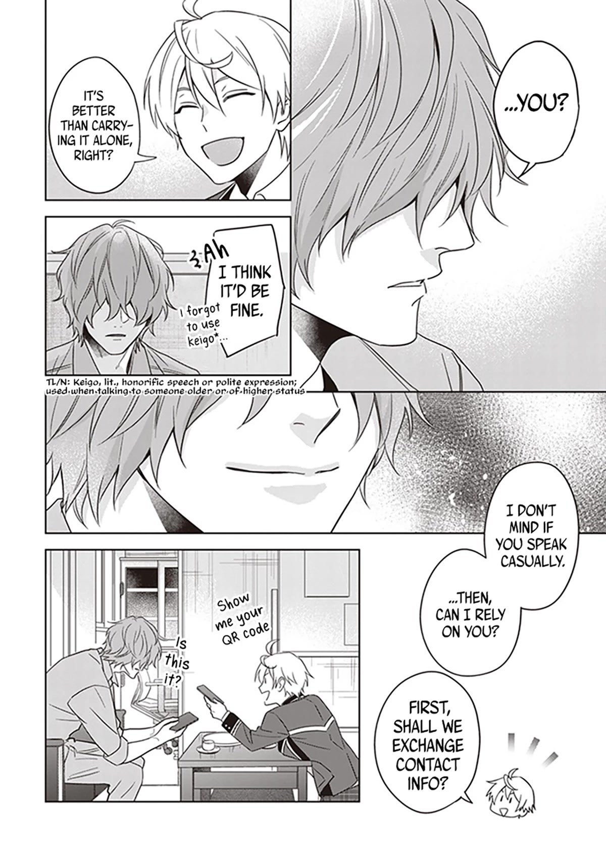 I Realized I Am The Younger Brother Of The Protagonist In A Bl Game - Chapter 5