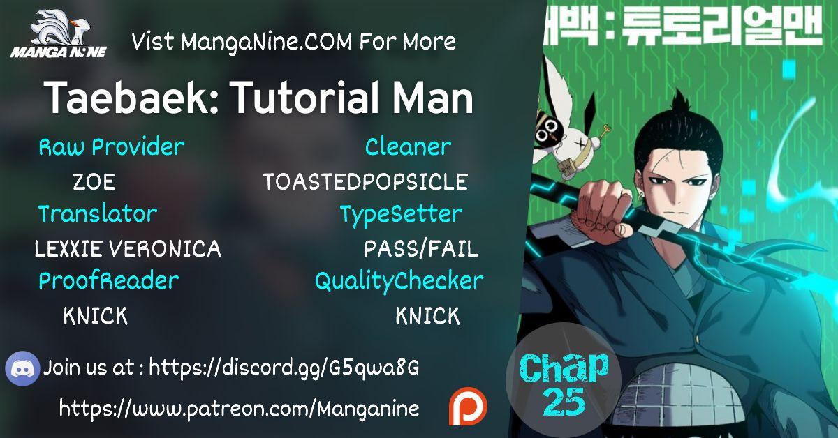 Taebaek: The Tutorial Man - Chapter 25