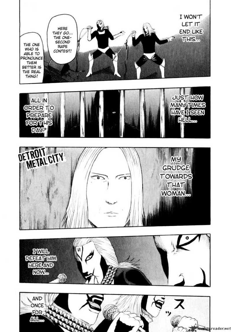 Detroit Metal City - Chapter 74 : One Second