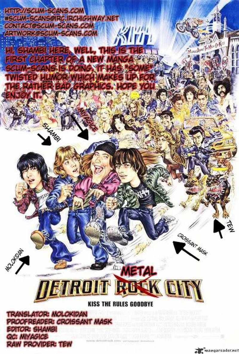 Detroit Metal City - Chapter 1 : Dmc