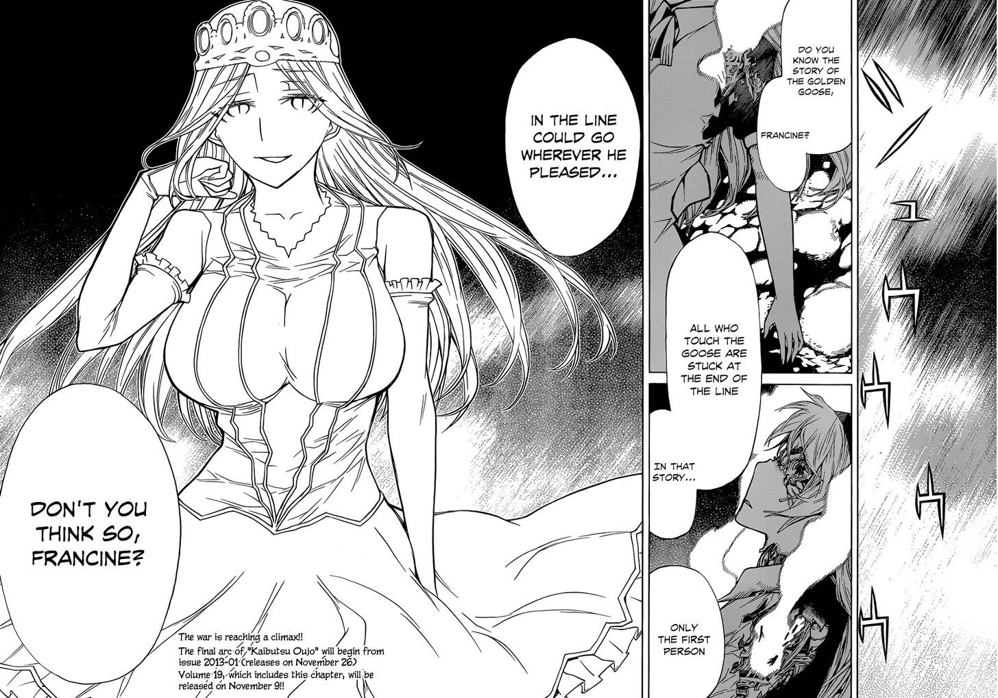 Kaibutsu Oujo - Vol.19 Chapter 83 : Princess Holy Fire