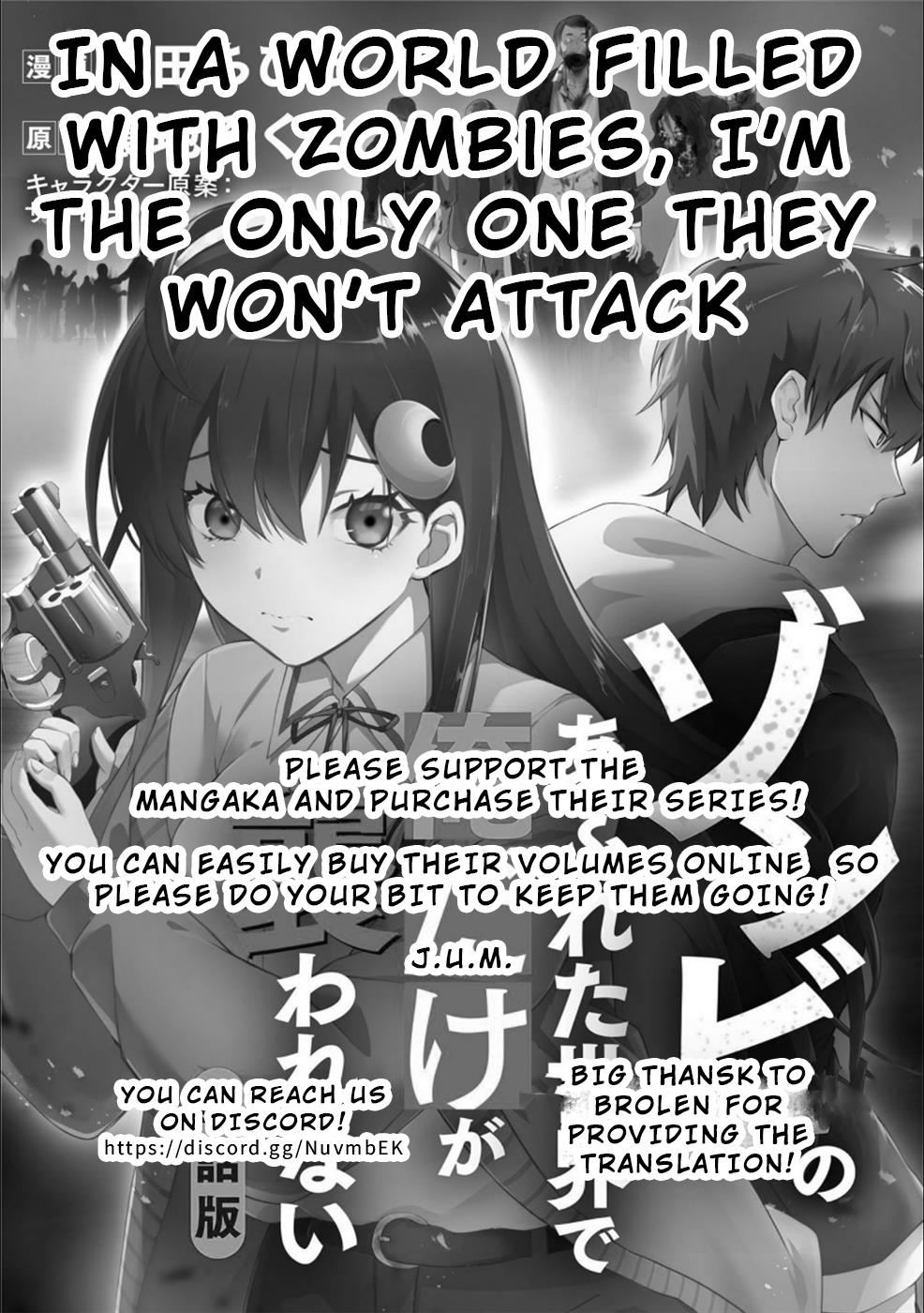 Zombie No Afureta Sekai Ore Dake Ga Osowarenai - Vol.3 Chapter 24: The Girl With The Gun