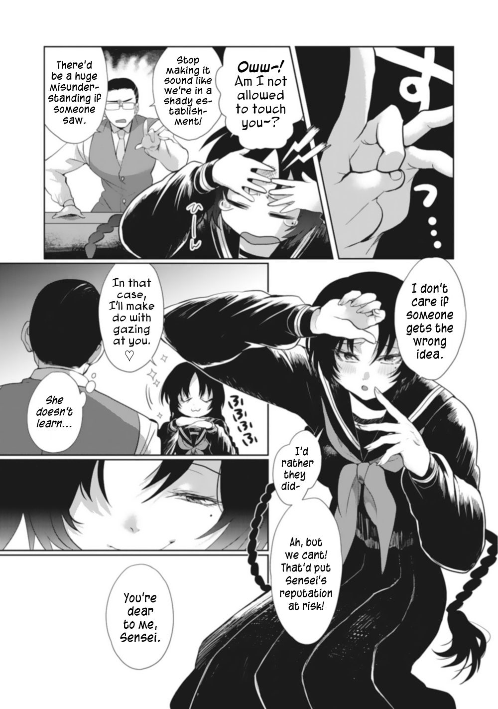 Sensei X Seito Anthology - Vol.1 Chapter 5: You Can T Stay Scared Forever