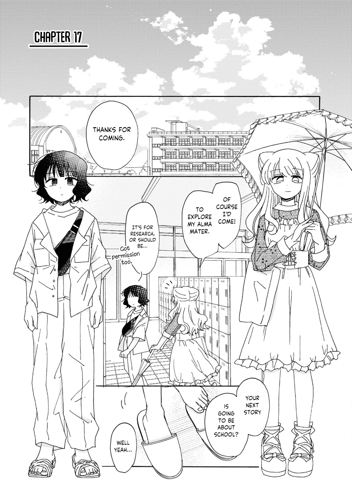 Kyou Wa Mada Futsuu Ni Narenai - Chapter 17