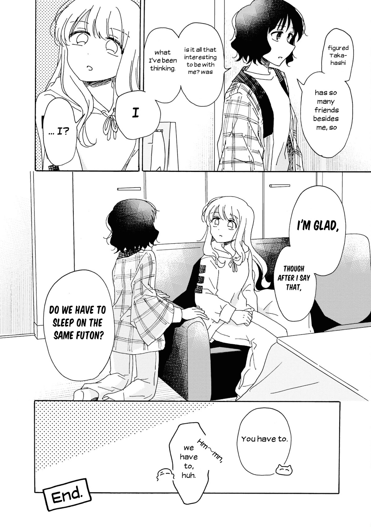 Kyou Wa Mada Futsuu Ni Narenai - Chapter 18.1