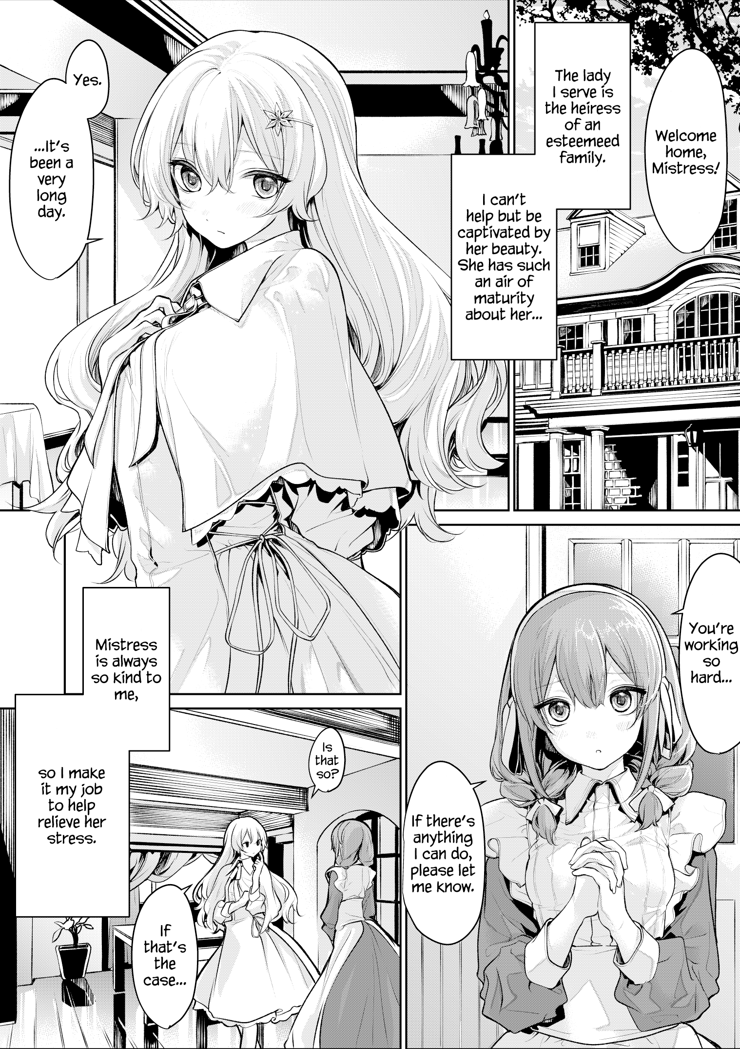 A Mistress Who Tempts Her Maid - Chapter 3