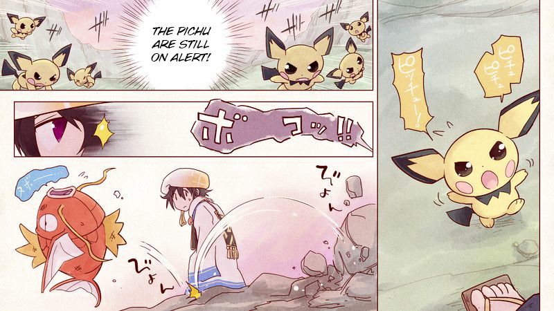 Pocket Monsters + Nobunaga No Yabou - Ranse Iroemaki - Chapter 3 : The Yellow Scroll: Hanbei & Kanbei