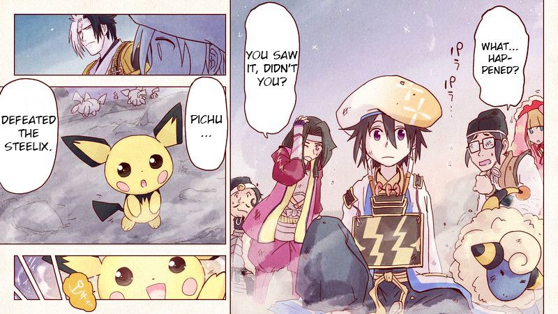 Pocket Monsters + Nobunaga No Yabou - Ranse Iroemaki - Chapter 3 : The Yellow Scroll: Hanbei & Kanbei