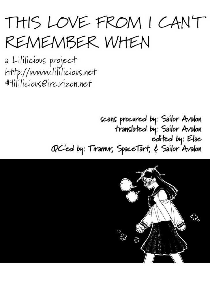 Kuchibiru Tameiki Sakurairo - Vol.1 Chapter 4 : This Love From I Can T Remember When