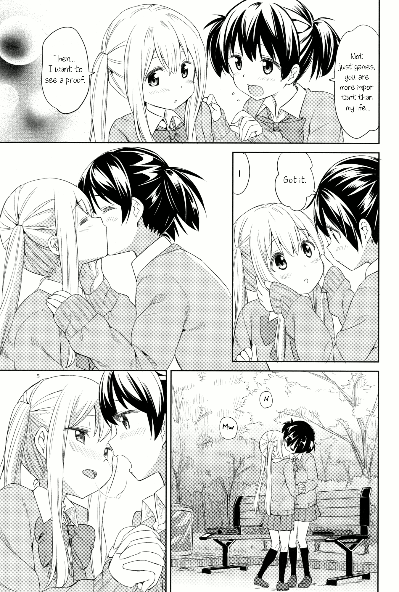 Nana Yuri - Vol.1 Chapter 4: Letting Go Of The Hand Is A Loss