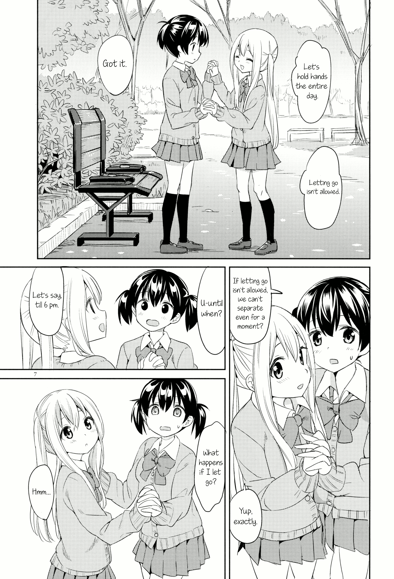 Nana Yuri - Vol.1 Chapter 4: Letting Go Of The Hand Is A Loss