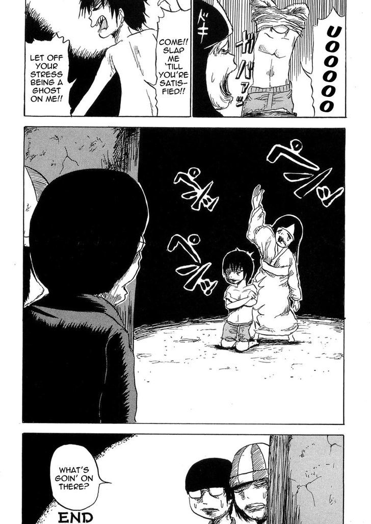 Gosh! Obake Ga Boku Wo Penpen Naguru! - Vol.1 Chapter 1 : Gosh! The Ghost Keeps Slapping Me