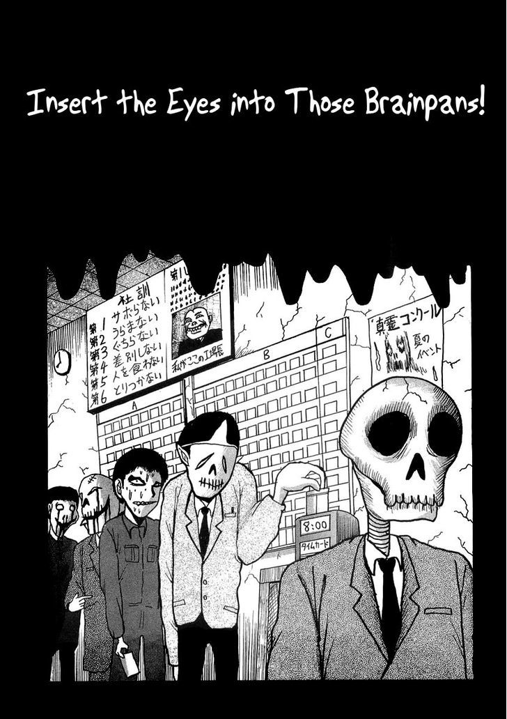 Gosh! Obake Ga Boku Wo Penpen Naguru! - Vol.1 Chapter 2 : Insert The Eyes Into Those Brainpans!