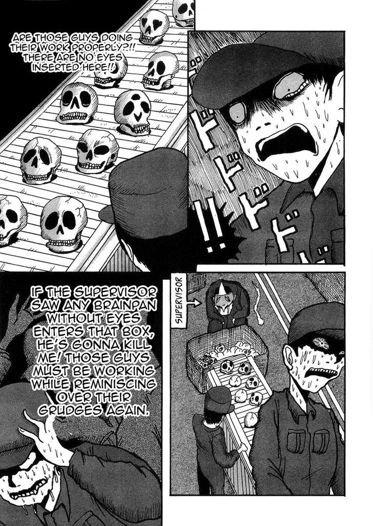 Gosh! Obake Ga Boku Wo Penpen Naguru! - Vol.1 Chapter 2 : Insert The Eyes Into Those Brainpans!