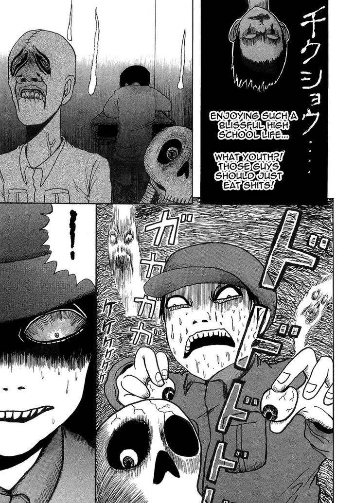 Gosh! Obake Ga Boku Wo Penpen Naguru! - Vol.1 Chapter 2 : Insert The Eyes Into Those Brainpans!