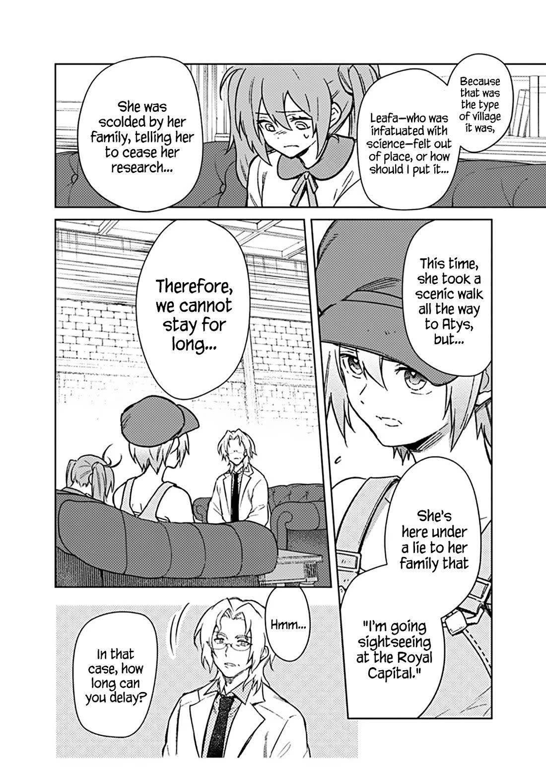 My Death Flags Show No Sign Of Ending - Chapter 67: Leafa's Research