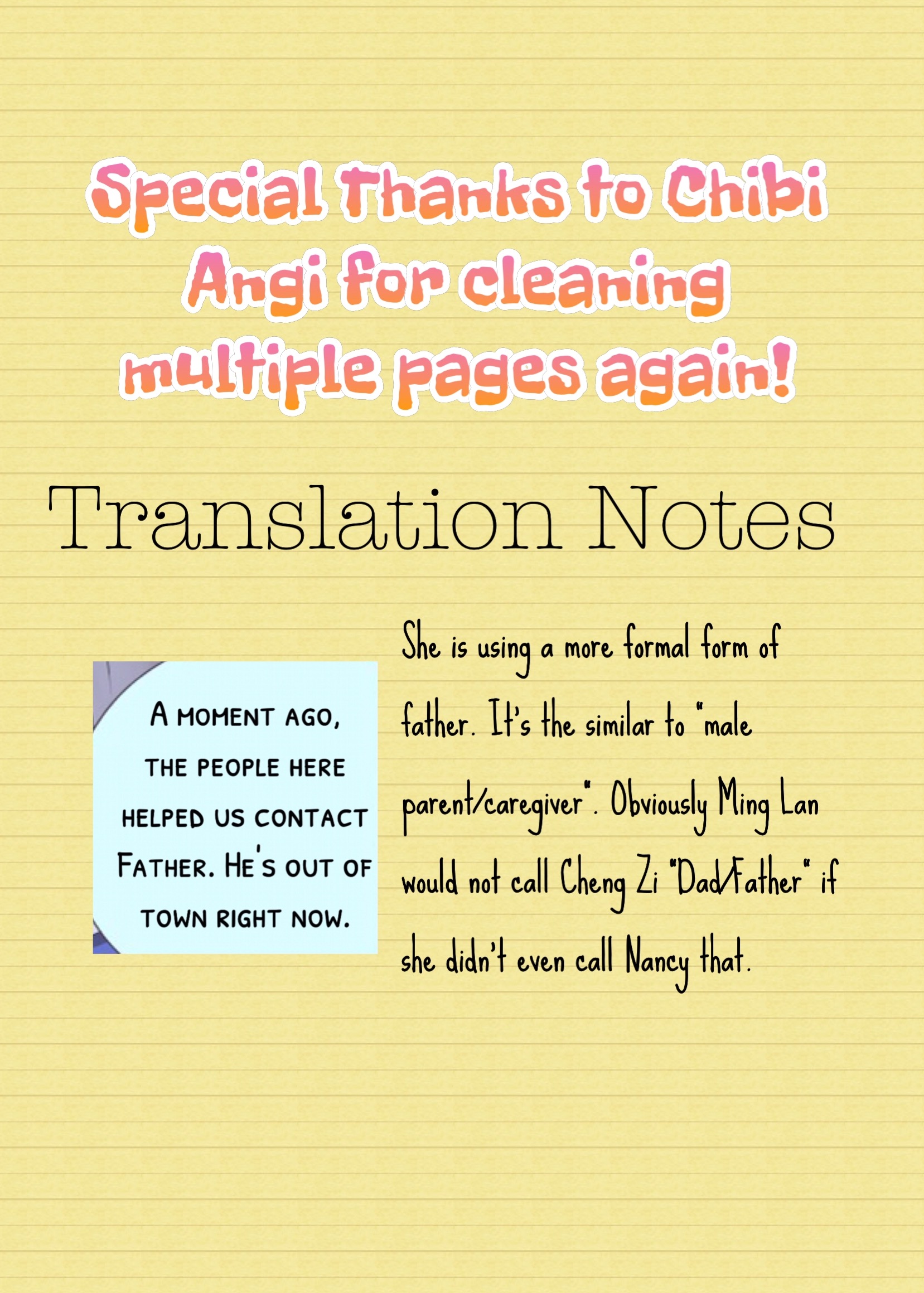 Lan Chi - Chapter 44.2: Mom (2)