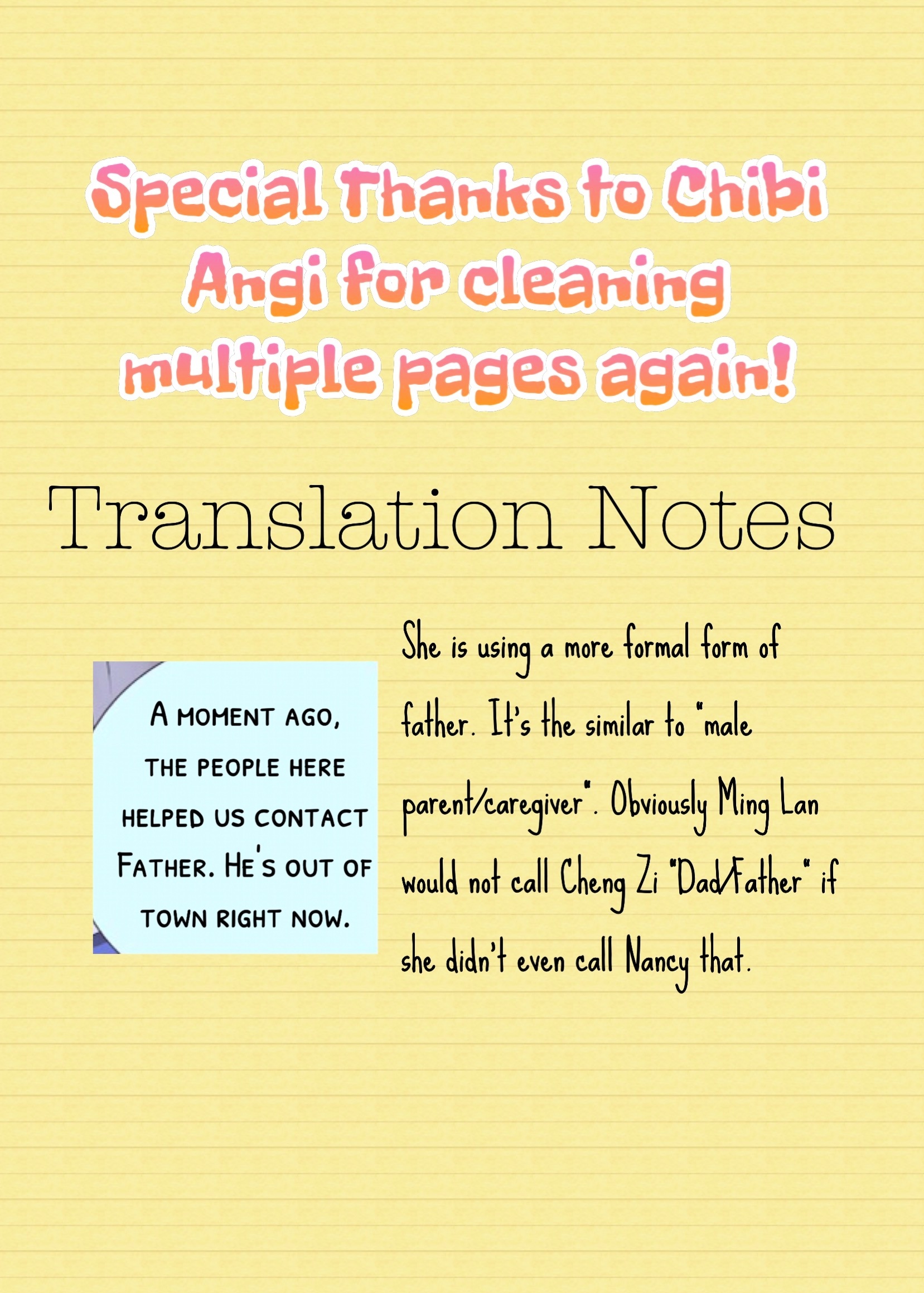 Lan Chi - Chapter 44 : Mom