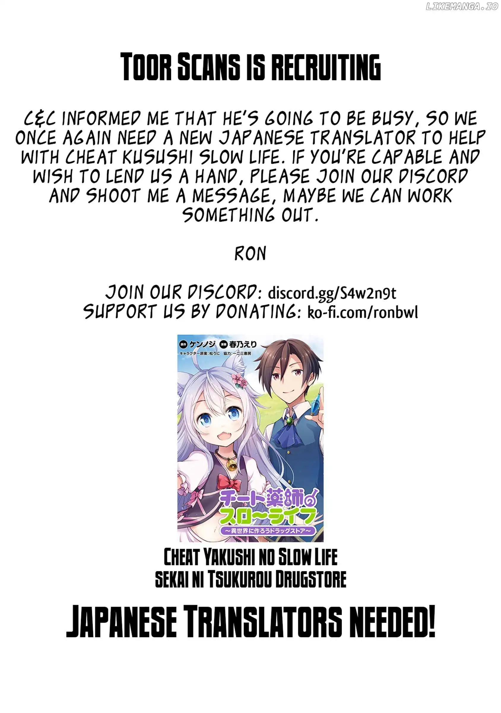 Cheat Yakushi No Slow Life: Isekai Ni Tsukurou Drugstore - Chapter 54