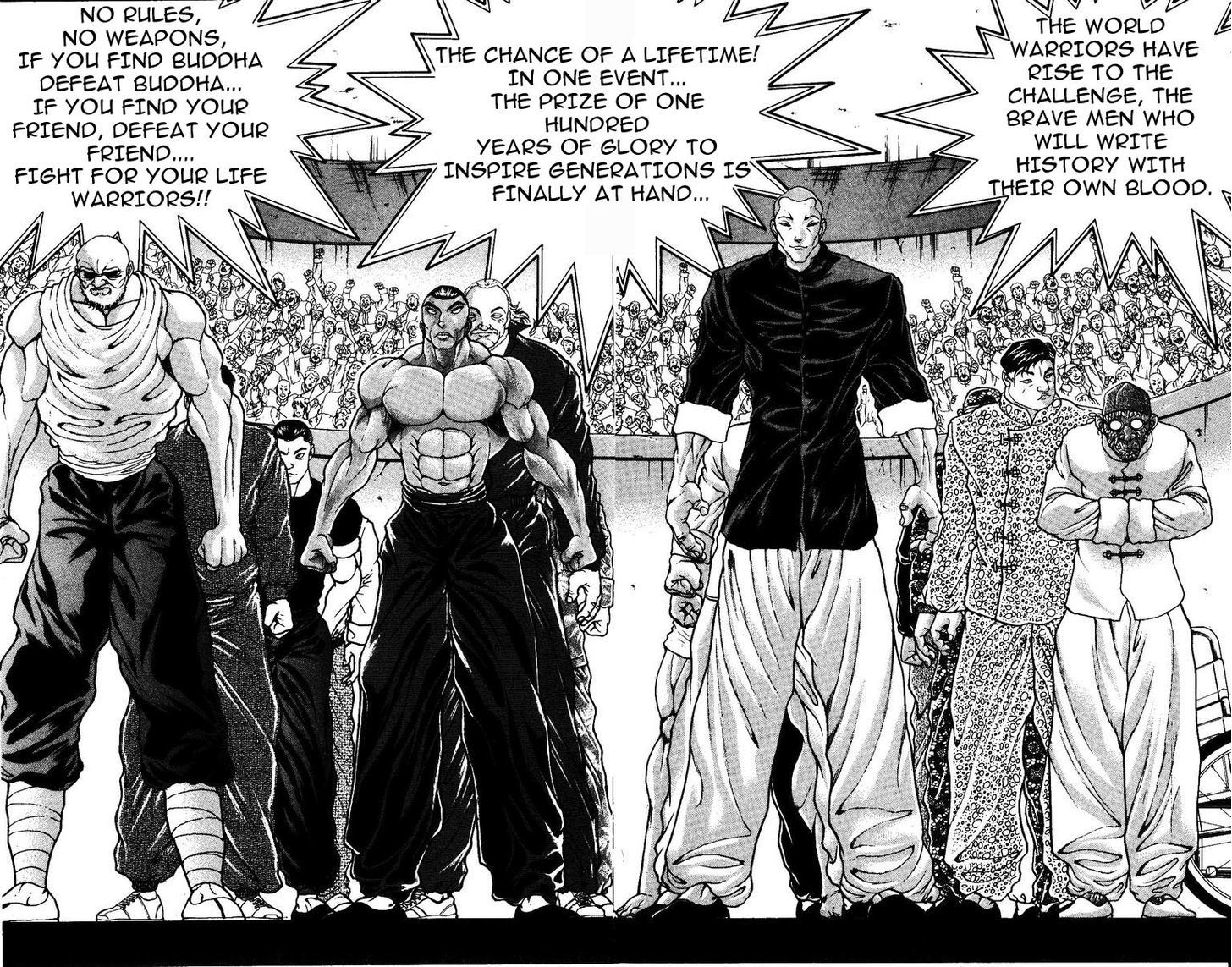 Baki - Vol.20 Chapter 178 : The Gathering