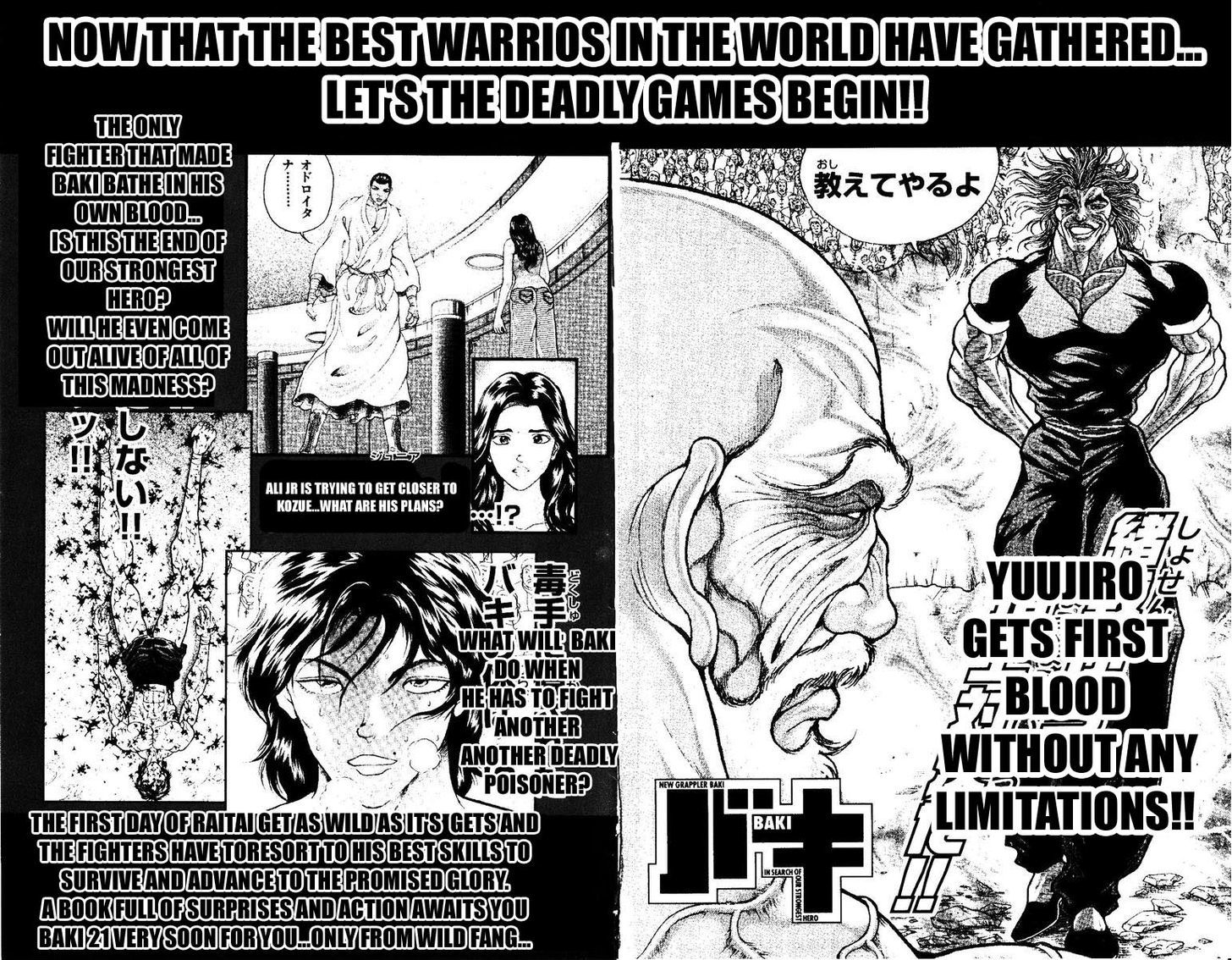 Baki - Vol.20 Chapter 178 : The Gathering