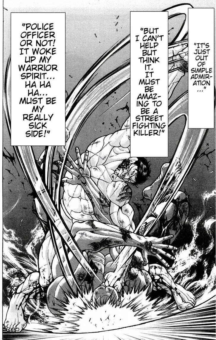 Baki - Vol.5 Chapter 39 : Hanayama Vs Speck, The Concusion