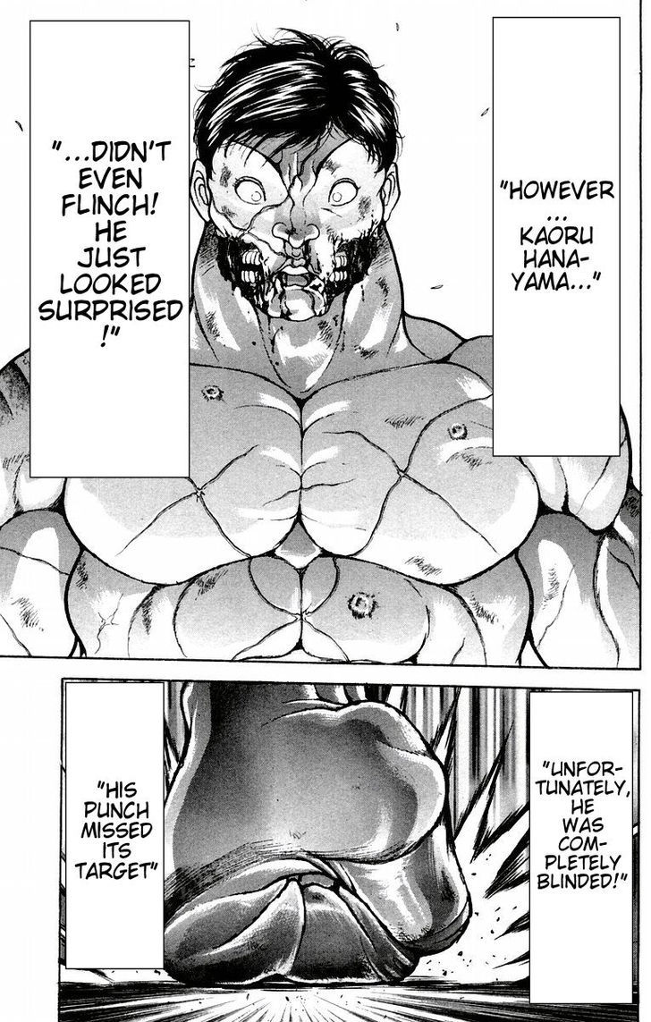 Baki - Vol.5 Chapter 39 : Hanayama Vs Speck, The Concusion