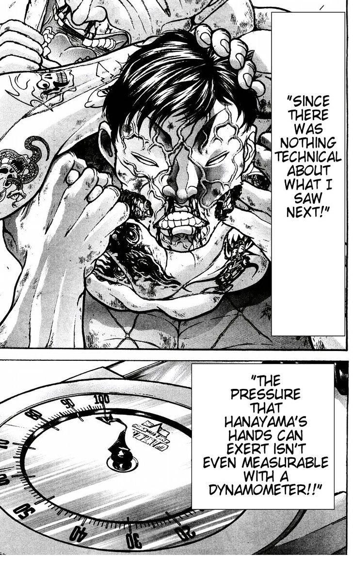 Baki - Vol.5 Chapter 39 : Hanayama Vs Speck, The Concusion