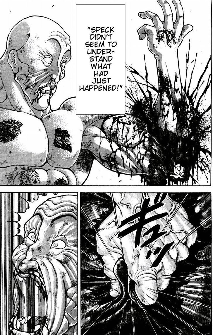 Baki - Vol.5 Chapter 39 : Hanayama Vs Speck, The Concusion