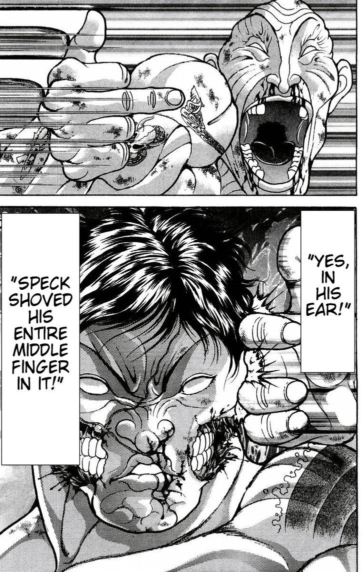 Baki - Vol.5 Chapter 39 : Hanayama Vs Speck, The Concusion