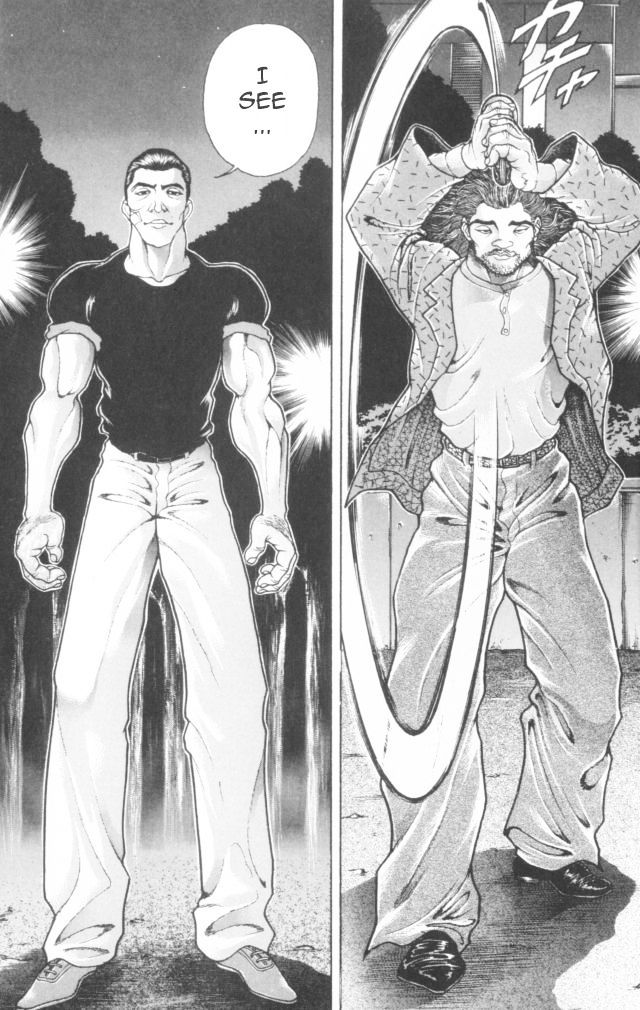 Baki - Vol.18 Chapter 153 : The Real Attack