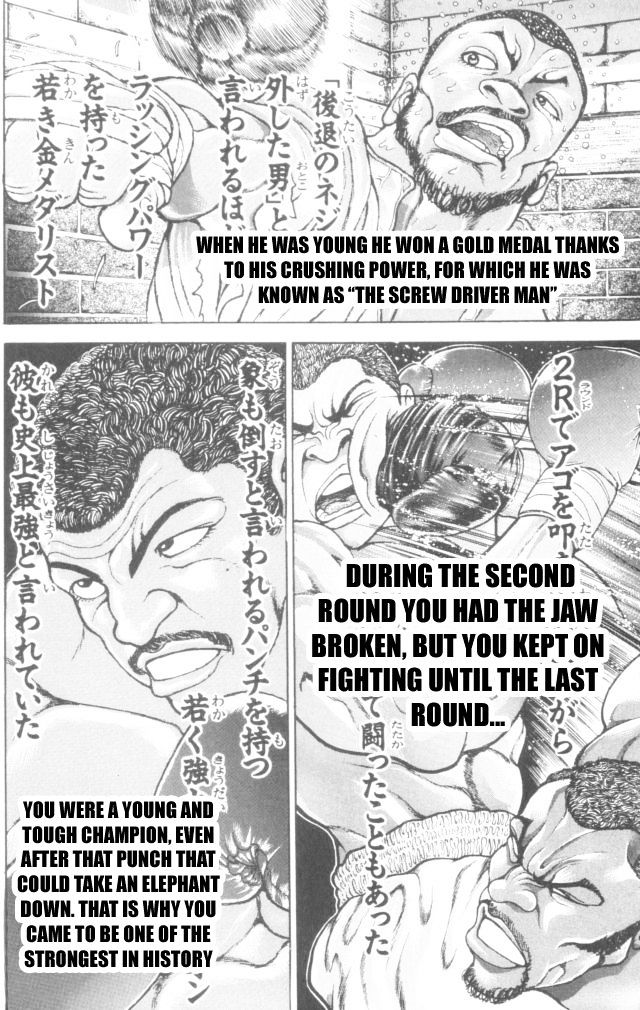 Baki - Vol.19 Chapter 166 : The Respect Of The Demon