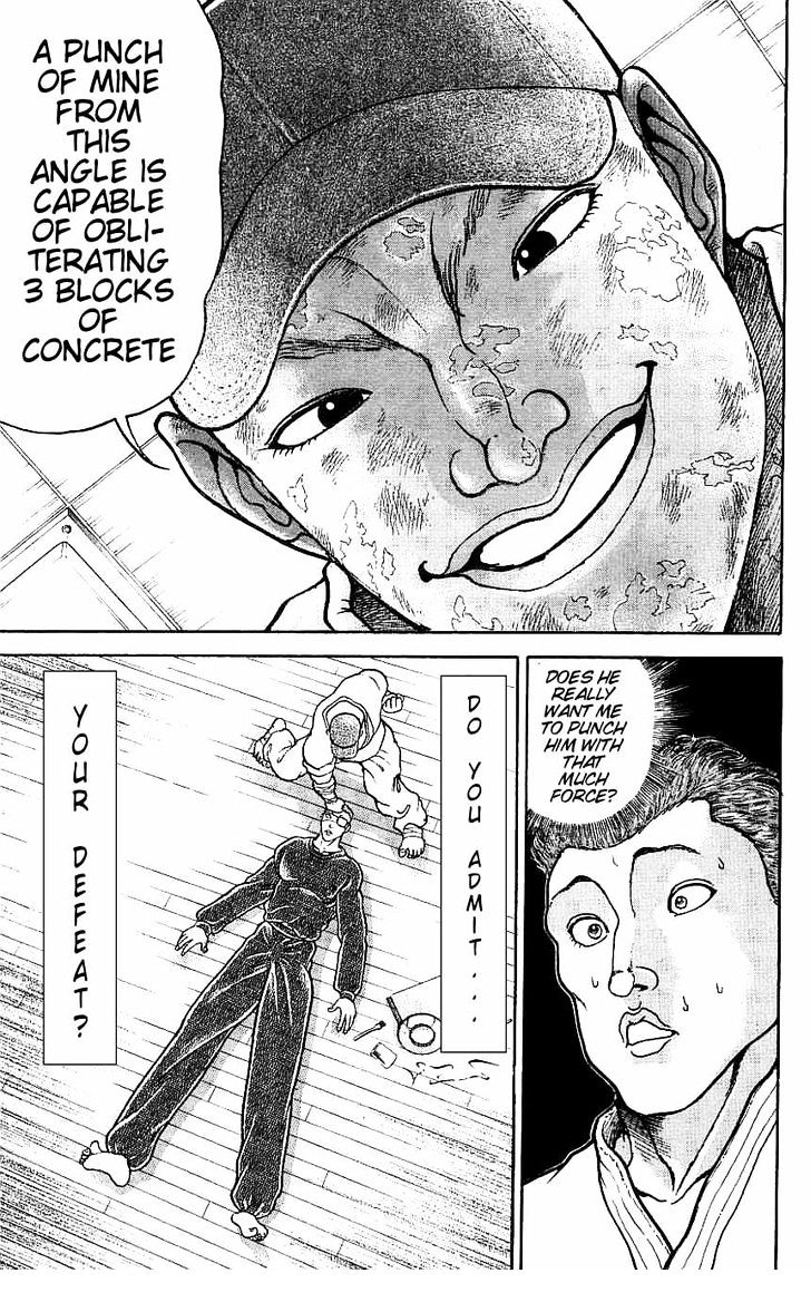 Baki - Vol.15 Chapter 128 : A Strong Will