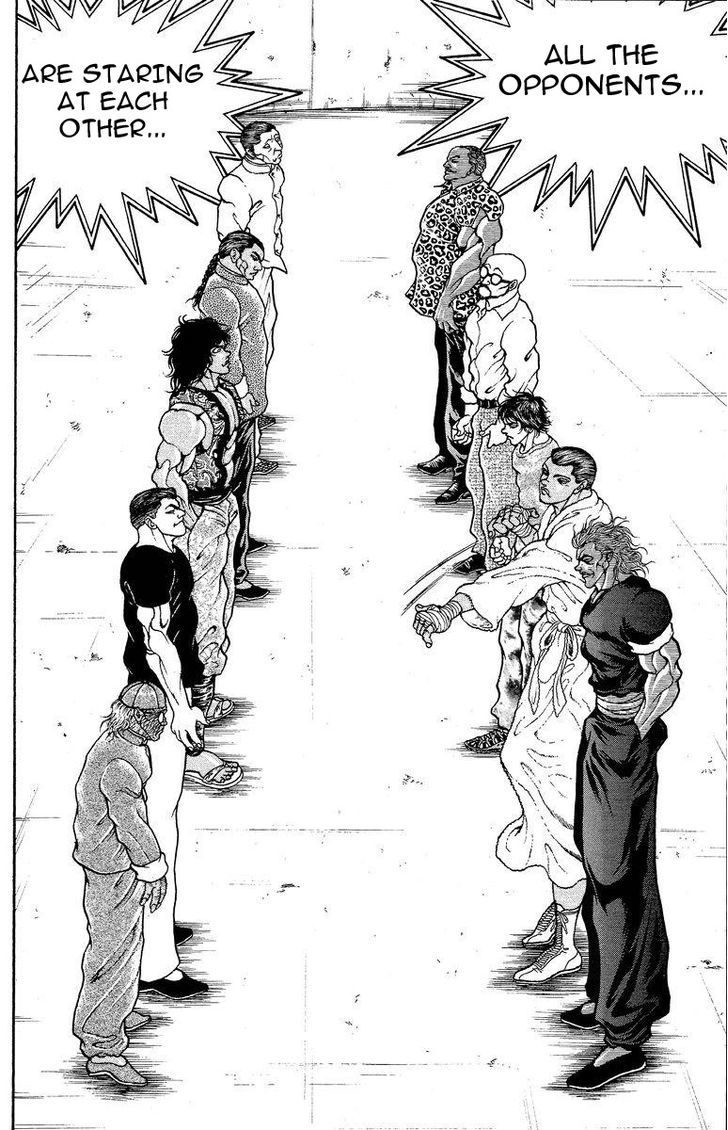 Baki - Vol.23 Chapter 203 : The Japanese American Team!!