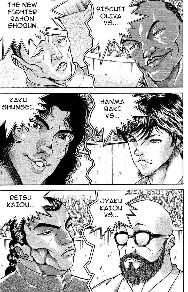 Baki - Vol.23 Chapter 203 : The Japanese American Team!!