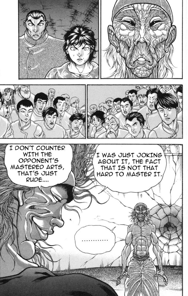 Baki - Vol.27 Chapter 233 : Manners