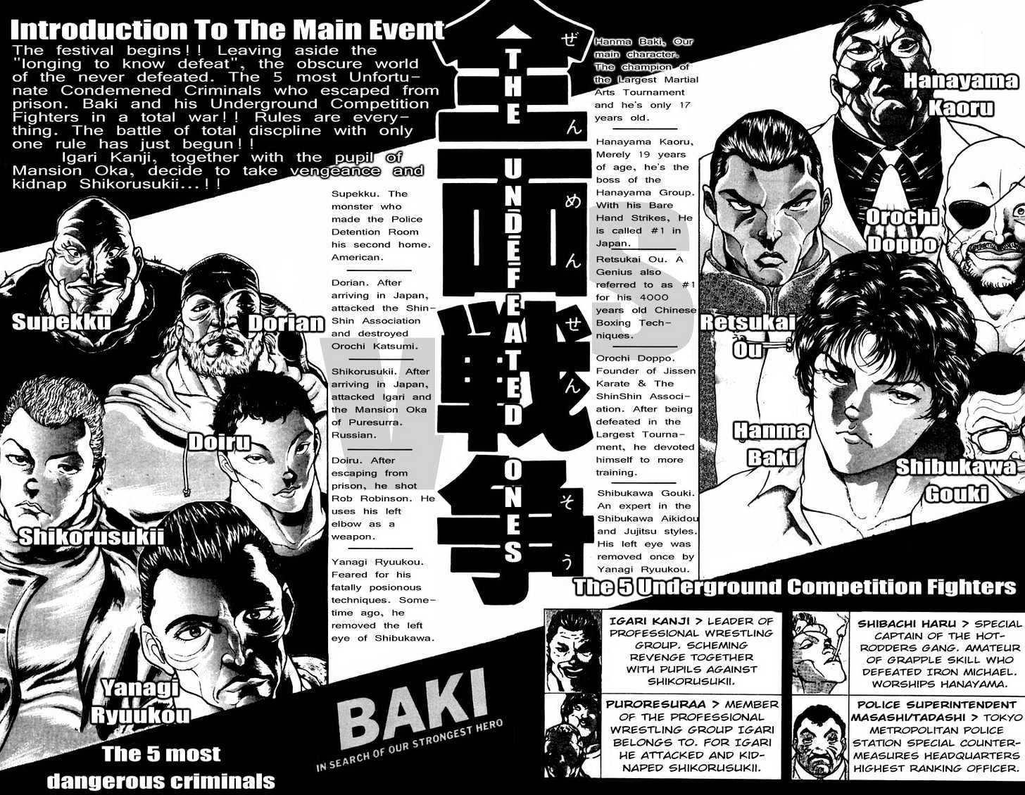 Baki - Vol.4 Chapter 26 : Tanuki(Fox)